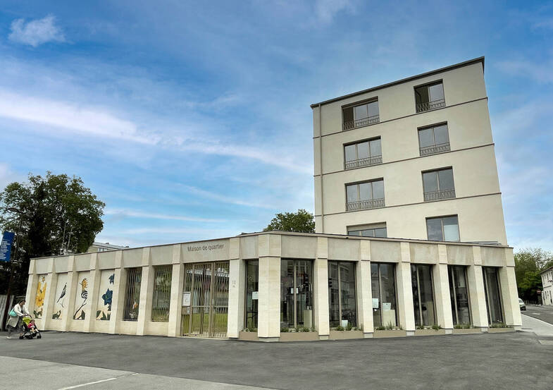 Façade de la maison de quartier Clagny-Glatigny