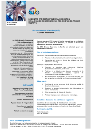 Couverture de Apprenti assistant d'éducation