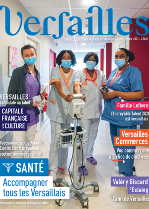 Couverture de Magazine Versailles Février et mars 2021