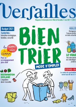 Couverture de Magazine Versailles Mai 2021