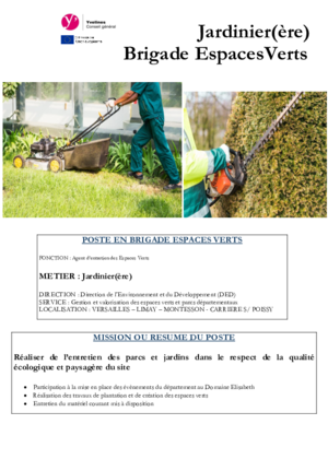 Couverture de Jardinier