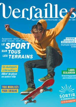 Couverture de Magazine Versailles Avril 2022